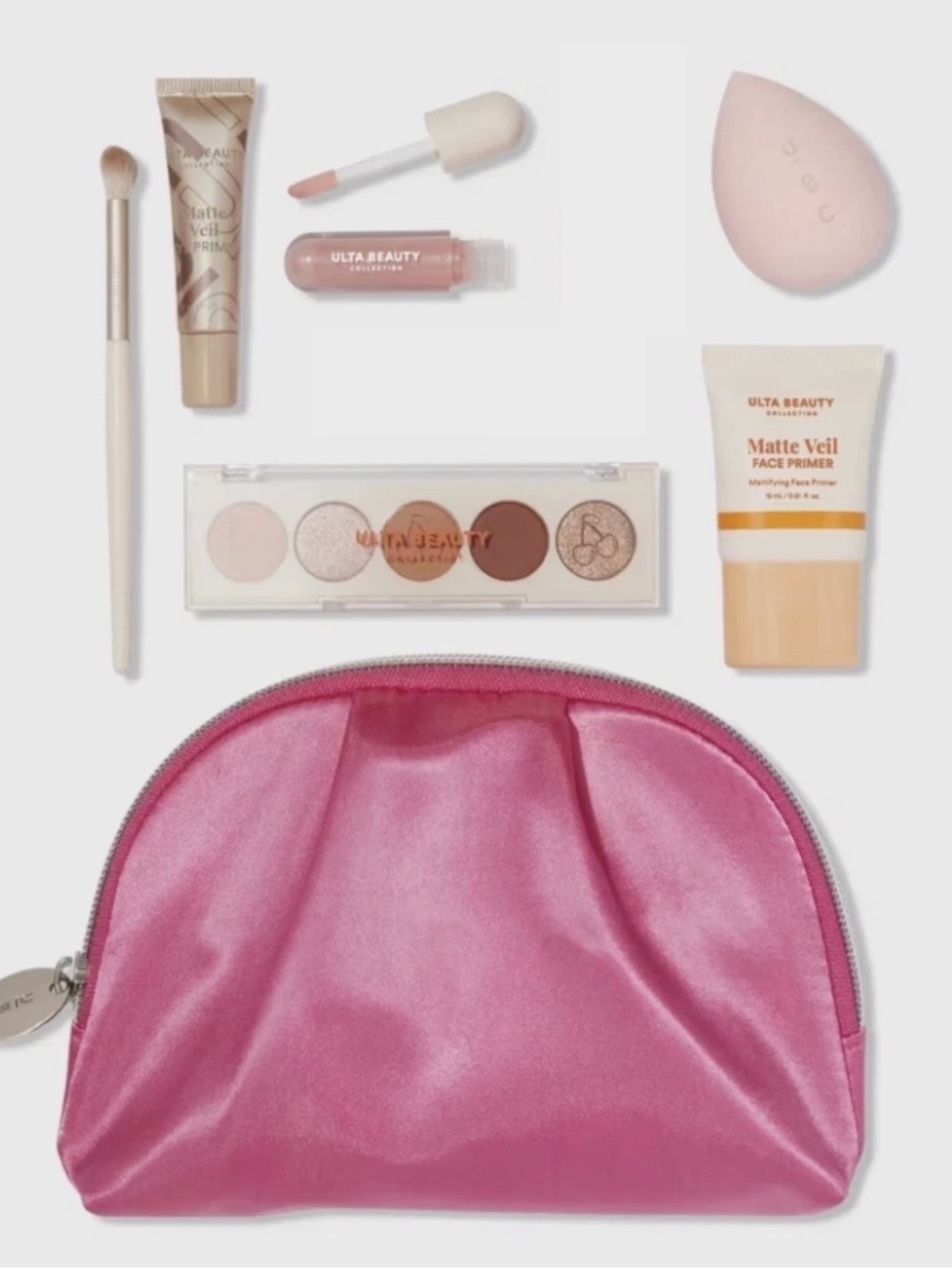 7 Piece Ulta BEAUTY Collection Makeup Gift Set Pink 2025, $45 value, BRAND NEW